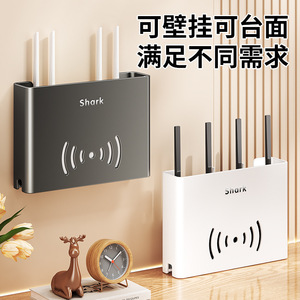 Shark Router <b>Storage</b> <b>Box</b> Wall Mounted Metal Wireless Shielding Cable Management Accessory - Product Image 5