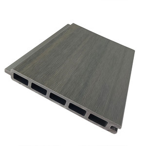 Panneaux de clôture d'intimité en <span class=keywords><strong>composite</strong></span> WPC, surface gaufrée, clôture de jardin avec poteau en aluminium, anti-UV, résistant aux intempéries pour une utilisation en extérieur - Product Image 5