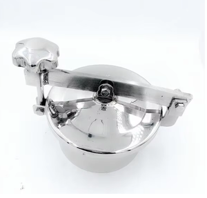 Brida circular soldada con agujero de mano, <span class=keywords><strong>YAB</strong></span>, para puerta de boca, depósito de vino, apertura rápida - Product Image 5