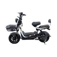 Vélo de ville électrique longue portée à deux roues avec pédales pour scooter électrique intelligent numérique pour adultes