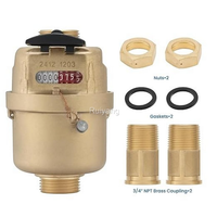 Volumetric Water Meter for Household Use Compact Design