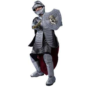 Nouveau Style garçons médiéval romain gladiateur Costume enfants Royal chevalier guerrier tenue Halloween Costumes pour enfants - Product Image 2
