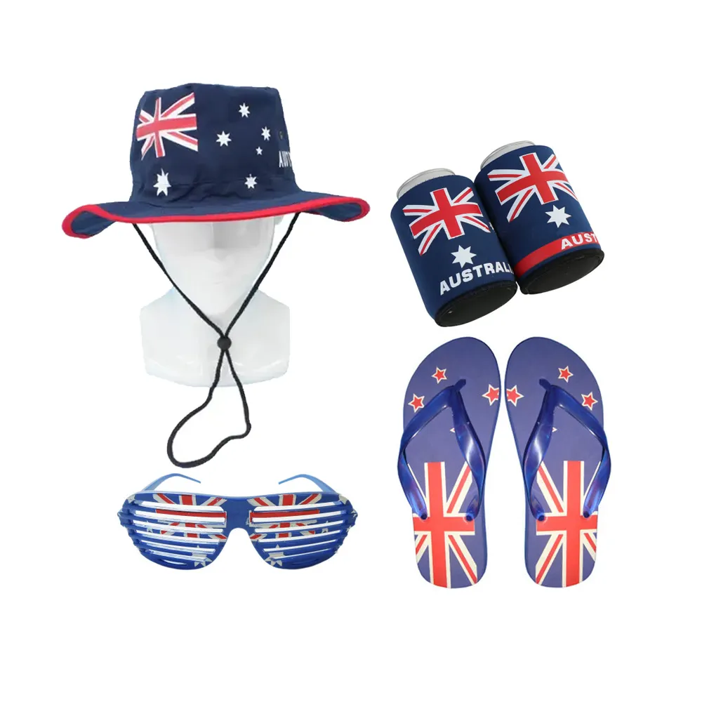 Relatiegeschenk Sets Levin Promo 'S 2023 Nieuwe Australische Vlag Australië Dag Patriottische Producten