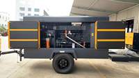 Compresseur d'air à vis diesel haute pression Portable compresor de aire 1100CFM 25 Bar pour machine de forage de noyau de puits d'eau
