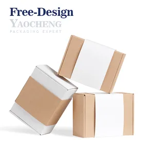 Free Design Sleeved Mailer Box com mangas totalmente personalizáveis