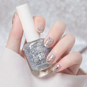 クダン工場ブランド2-in-1ウォーターベースのネイルアートポリッシュピールオフ & ソークオフ特徴高速乾燥卸売マニキュアバルク - Product Image 2