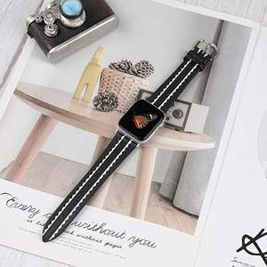 <span class=keywords><strong>Bracelet</strong></span> de remplacement en cuir véritable pour <span class=keywords><strong>Apple</strong></span> iWatch Series 38 40 41 45 mm Charm Wristband Cheap Promotional <span class=keywords><strong>Bracelet</strong></span> - Product Image 5