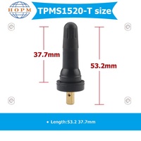 Valve de pneu de voiture TPMS1520-T Valve de capteur de pression des pneus en laiton pour CHEVROLET KIA JEEP