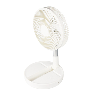 High Quality 8 Inch 2 in 1 Adjustable Height 5 Blades USB Rechargeable Multifunctional Foldable Folding Table <strong>Fan</strong> <strong>Stand</strong> <strong>Fan</strong> - Product Image 2