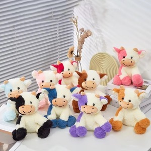 Nouvelle Peluche Vache des Highlands écossaise, Jouet en Peluche Vache Réaliste, Doux et Cuddly, Jouet de Ferme Très Vendu - Product Image 1