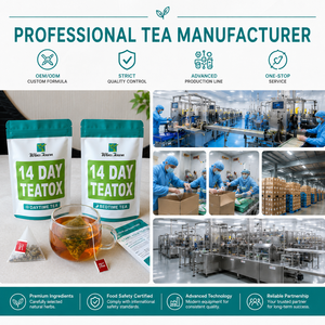 Thé <span class=keywords><strong>d</strong></span>étoxifiant aux herbes Teatox 14 jours – Sachets de thé pyramidaux Jour et Nuit – Mélange bien-être personnalisé – Fabricant OEM sous marque privée - Product Image 6