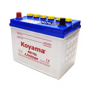 Batterie de voiture d'usine 12v60Ah batterie automatique chargée à sec JIS/DIN/BCI camion/bateau démarreur automobile batteries au plomb <span class=keywords><strong>Koyama</strong></span> OEM - Product Image 3