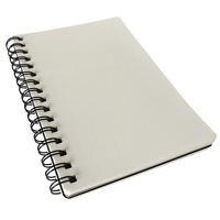 Carnet de croquis à spirale A3 A4 A5, papier noir, portfolio, enregistrement quotidien de dessins, cadeau pour étudiants, enseignants, art, 60 feuilles, crayon, vente en gros