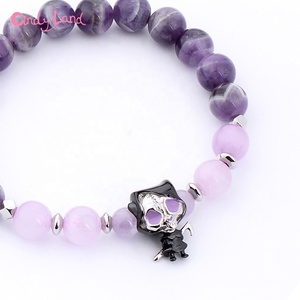 Colgante de Imp de Plata de Ley 925, moda de Halloween bonita, alta calidad para pulsera con cuentas de cristal Natural, regalo para mujer - Product Image 3
