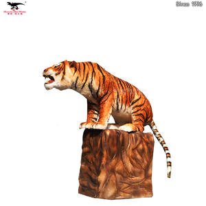 نموذج نمر سيليكون لمحاكاة الحيوانات الميكانيكية في الأماكن المغلقة/في الهواء الطلق حديقة المنزل مركز تسوق ساحة اللعب العامة حديقة المغامرة - Product Image 6