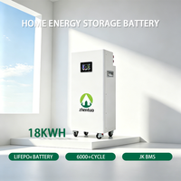 Système de stockage d'énergie domestique 10kWh 15kWh Batterie LiFePO4 51.2V 200Ah 300Ah Batterie au lithium Panneau solaire