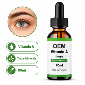 <span class=keywords><strong>Gocce</strong></span> Liquide di <span class=keywords><strong>Vitamina</strong></span> <span class=keywords><strong>A</strong></span> all'Ingrosso con Minerali Traccia, Supporto Naturale per la Salute degli Occhi, Cura della Vista, Benessere della Pelle e delle Ciglia, per Adulti, 60ml, OEM - Product Image 1