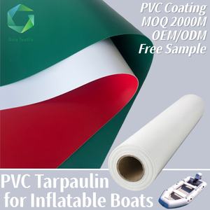 Tissu imperméable haute résistance pour bateaux pneumatiques lourds, bâche en PVC marine - Product Image 1