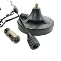 Antena de TV HD para Interiores y Exteriores, Receptor de Onda Terrestre, Sin Necesidad de Internet, para Áreas Urbanas y Rurales, con Cableado