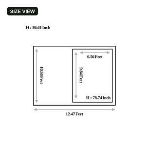 One Bedroom One Living Room spacious camping <b>tent</b> weather-resistant for family outings waterproof camping <b>tent</b> lightweight - Product Image 1