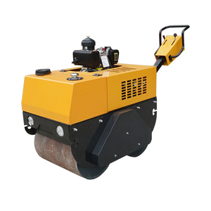 รถบดถนนแบบดรัมเดี่ยว SPJX 15 กิโลวัตต์ สีเหลือง เครื่องยนต์ Xinsda Machinery อุปกรณ์ก่อสร้างขนาดกะทัดรัด - Product Image 2