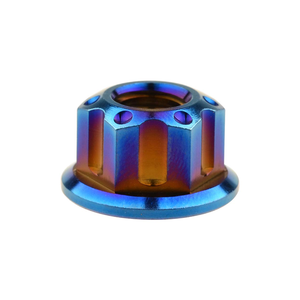 Ốc vít nhà sản xuất M5 M6 M8 M10 <span class=keywords><strong>M12</strong></span> M14 Titan đầy đủ các loại hạt titan mặt bích Hex <span class=keywords><strong>NUT</strong></span> - Product Image 4