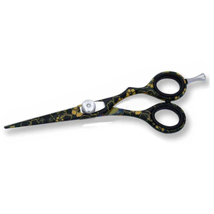 Ciseaux de barbier pliables en acier inoxydable, manche en caoutchouc, ciseaux professionnels pour la coupe de cheveux, salon de beauté - Product Image 6