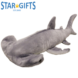 Peluche de Tiburón Martillo, Juguete de Peluche de Animal Marino para Niños y Adultos, Ideal para Fiestas Temáticas del Océano, Decoración de Dormitorios y Juego - Product Image 3