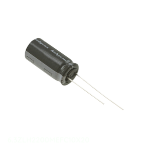 Condensador de canal del fabricante, de orificio pasante, 2200 uF, aluminio, 2200UF, 20%, 6.3V, radial, 6.3ZLH2200MEFC10X20 - Product Image 1