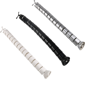 Accesorios para muebles, Cable de pie, cadena de escritorio, gestión de <span class=keywords><strong>cables</strong></span>, tubería de serpiente con guía de rosca - Product Image 2