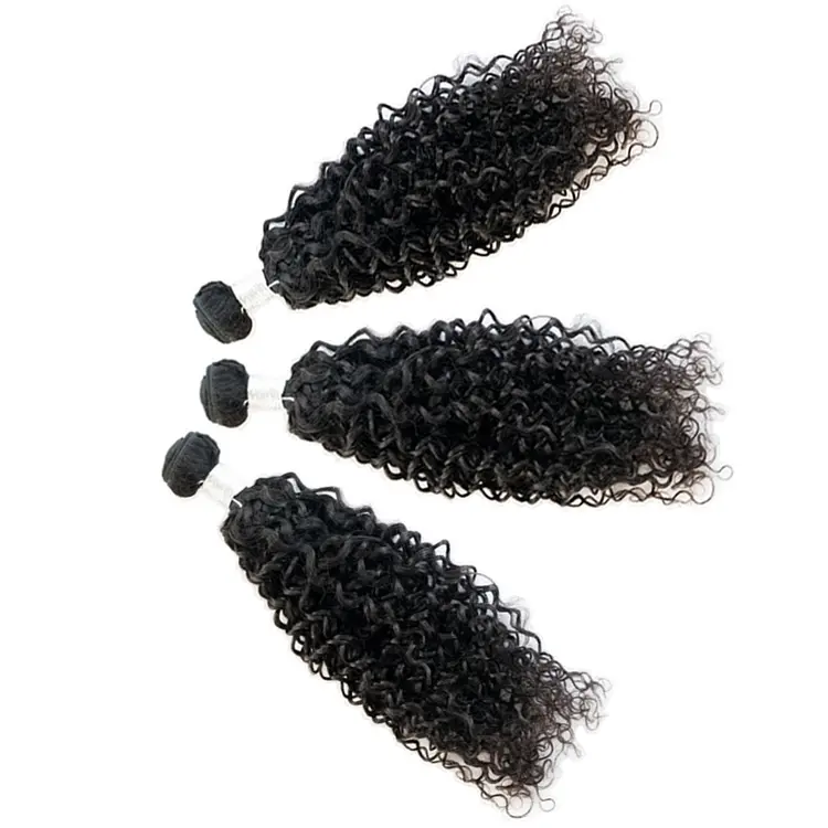 KAMA bundles curly weave afro kinky curly hair extensions for black women/men