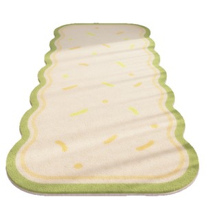 Tapis de chambre à coucher imprimé style crème, long et épais, isolant, facile <span class=keywords><strong>d</strong></span>'entretien, pour baie vitrée - Product Image 5