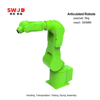 Fabricants de robots articulés automatiques, conception de robots industriels 6 axes, manipulation robotique, bras de robot industriel de 6 kg de charge utile pour le soudage