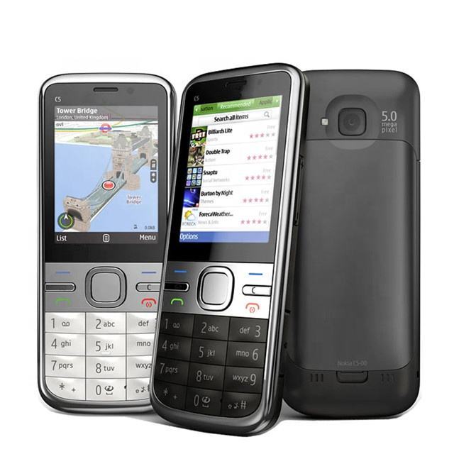 Classic Style Original 3G Classic C5-00 Photography Music  Candy bar Key Function Phone
