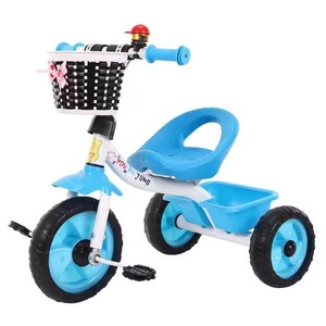 Vélo d'équilibre en plastique pour bébé, tricycle à 3 roues pour tout-petits, trottinette d'entraînement à pédales pour enfants de 2 à 4 ans - Product Image 5
