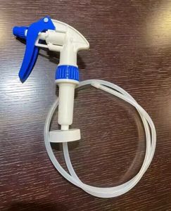 High Quality 38/400 38/410 <strong>White</strong> <strong>Blue</strong> Plastic <strong>Trigger</strong> <strong>Sprayer</strong> with Long Hose Tube Garden Cleaning <strong>Trigger</strong> <strong>Sprayer</strong> - Product Image 4
