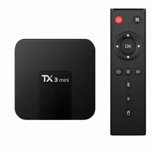 Original Android 10.0 TV Box 2 GB RAM 16 GB ROM Quad Core 4K 3D HDR IPTV Media Player beste hd-Set Top Box tx3 Mini-Smart-TV-Box