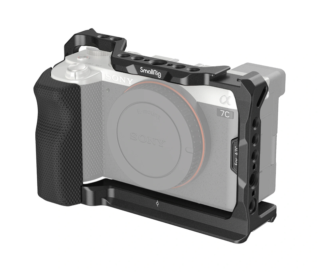Small Rig 3212B Professional Aluminium Alloy Camera Cage with Side Handle Compatible with Alpha 7C
