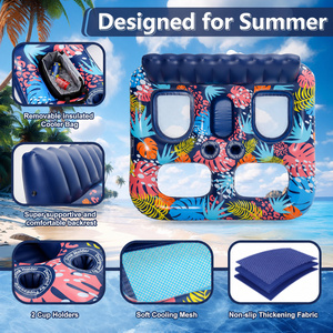Ensemble de jeu de football gonflable pour piscine, jeu de lancer de cibles flottantes pour adultes et enfants, jouet de sport aquatique <span class=keywords><strong>multijoueur</strong></span> pour fêtes, vente en gros - Product Image 4