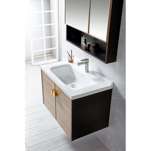 KAVED-mueble de tocador de aluminio, mueble montado en la pared, tipo espejo, lavabo de <span class=keywords><strong>baño</strong></span> - Product Image 1