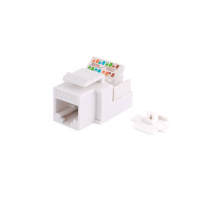 LIYUAN LY-KJ5-14 Cat5e RJ45 180 degrés sans outil Keystone Jack Module sans outil Le marché turc - Product Image 1