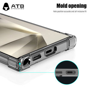 <span class=keywords><strong>Coque</strong></span> de téléphone transparente antichoc PC + TPU pour <span class=keywords><strong>Samsung</strong></span> S26 Ultra avec protection 360 et conception simple - Product Image 3