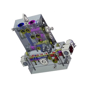 Alta Qualidade Personalização Manifold Válvula Hidráulica Multi-way Montagem Do Bloco Para Grab Bucket <span class=keywords><strong>Crane</strong></span> Mayroth Fabricação - Product Image 2