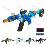 DreamjoX MSD0118Ab Personalizado Similar Nerfs Pros Gelfires Electric Xshots Splatrballs Runs Hoppers Pistola de juguete Gel X Blaster