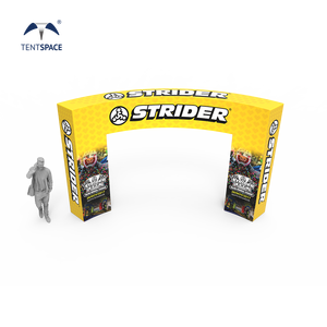 Soporte de pantallas de aluminio portátil, pantalla de tela de tensión publicitaria, línea de meta <span class=keywords><strong>3D</strong></span> de inicio, pantallas de puerta de arco de entrada para eventos - Product Image 2