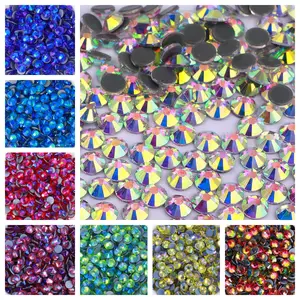 Wholesale High Quality Hot Fix Rhinestones Bulk Custom Crystals Stones Garment Accessories For Clothing