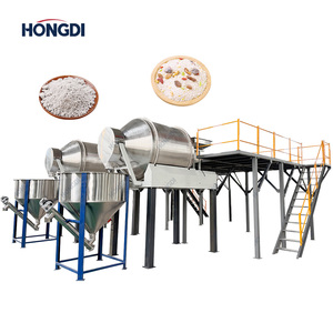 Línea de Mezcla Industrial de Alimentos de Doble Tambor de Alta Eficiencia HONGDI, Personalizada, de Gran Capacidad, Automática, 380V/220V para Kimchi - Product Image 1