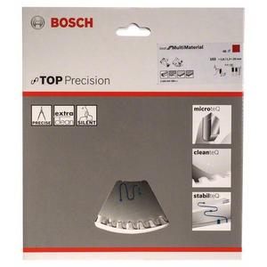BOSCH - 2608642388 Top Precision Best pour la lame de scie circulaire multi-matériaux 165x20x1,8mm LAMES ET DISQUES DE COUPE - Product Image 2