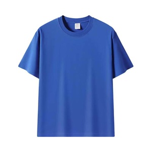 Custom 100% Cotton T Shirt OEM ODM Oversized Unisex Crew Neck Blank Short Sleeve <b>Tee</b> with Logo - Product Image 2