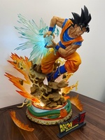 Offre Spéciale personnalisé grandeur nature 1:1 fibre de verre Goku Statue végéta Statue artisanat Anime Statue
